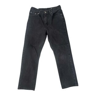 George Regular Fit Black Denim Jeans Men's‎ Size 29x30